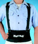 black belt industrial back support