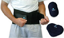 BioSkin Back Support with lumbar pad.